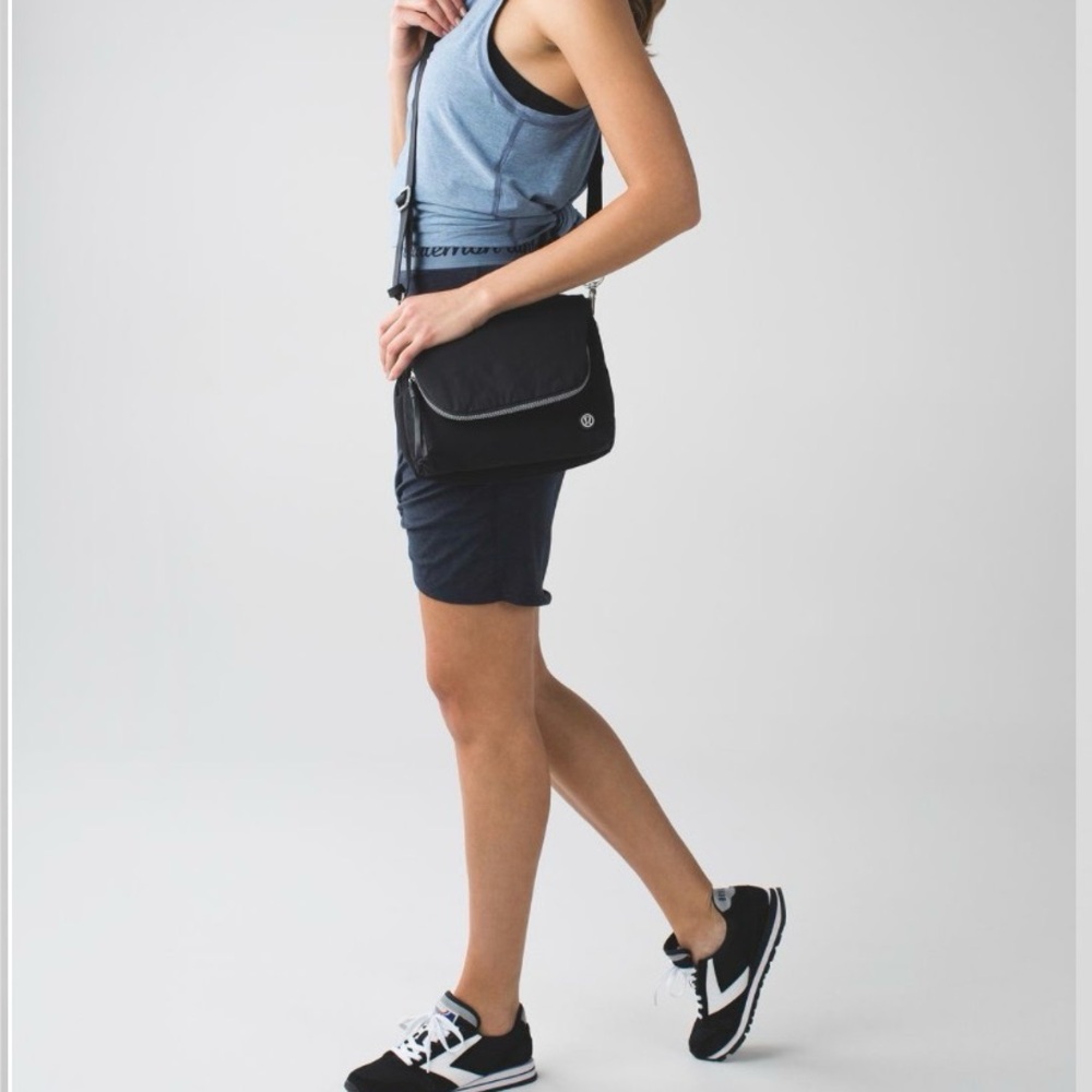 Lululemon Party Om Black Crossbody Bag